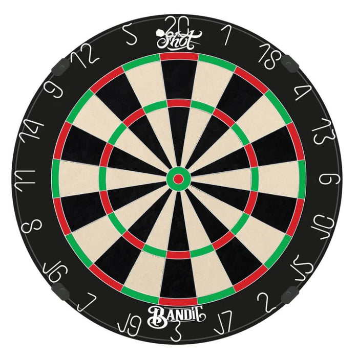 Shot! Bandit Fourth Generation Steel Tip Dart Board