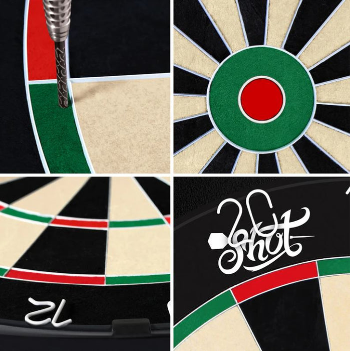 Shot! Bandit Fourth Generation Steel Tip Dart Board