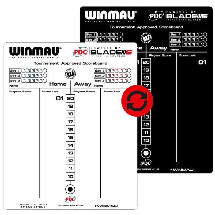 Winmau Dry Wipe Scoreboard