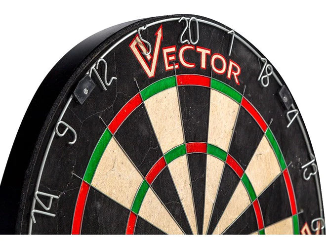 Vector Wood Cabinet and Dartboard Combo